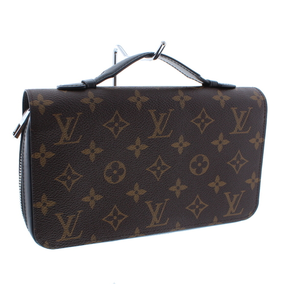 Louis Vuitton Zippy XL Clutch Organizer Monogram Macassar Long Wallet - Picture 6 of 6